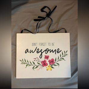 Hanging Sign Decor